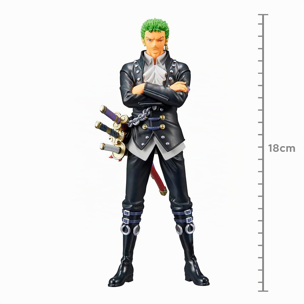 Banpresto - Figura de Accion Roronoa Zoro One Piece - DXF The Grandline Man Vol.3 16cm BP18949