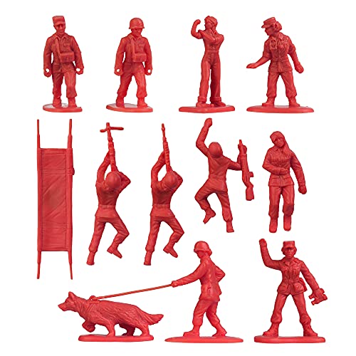 Figuras de Acción Soldados Mujeres Ejército BMC 36 pzas miniatura 4