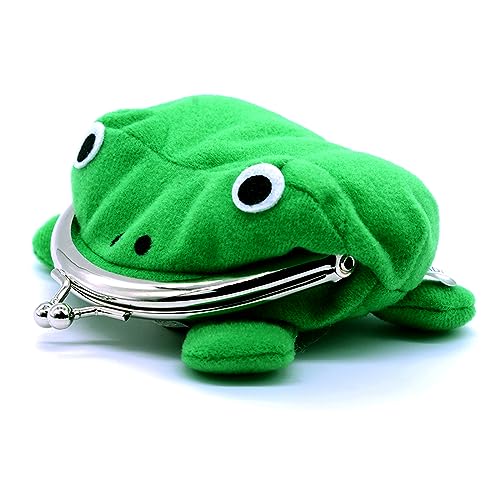 Keast Frog Coin Wallets, Cartoon Animal Frog Coin Bag Coin Pouch Key Credit Card Holder Novelty Toy School Prize Gifts Children's Day Gift Birthday Gift Christmas Gift for Kids4
