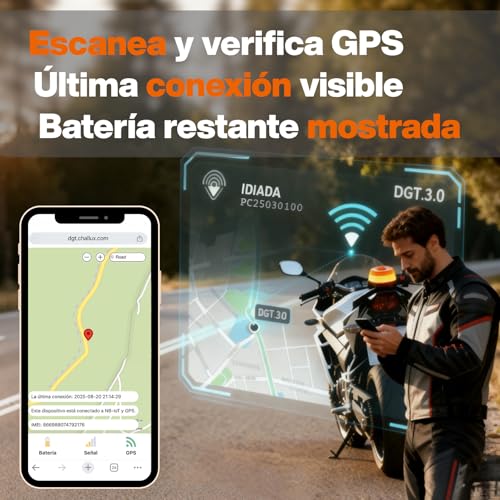 Baliza V16 con GPS para evitar multas de tráfico y averías sin peligro 3