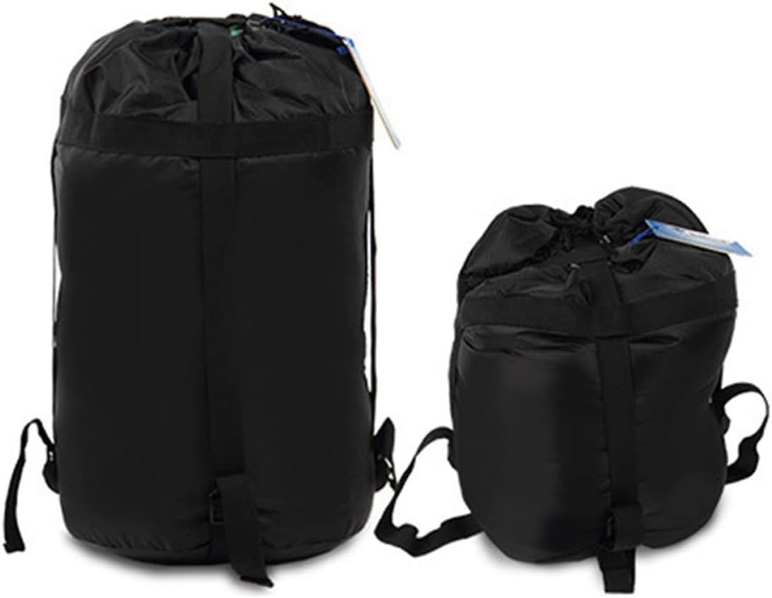 Sleeping Bag Bag Black l Size Waterproof Compression Sack Space Saver for Travel Camping Hiking