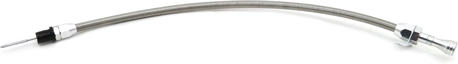 CFR Stainless GM 4L60E Firewall Mount Flexible Transmission Dipstick