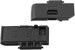 PhotoTrust 2 Pieces Battery Door Cover Lid Cap Replacement Repair Part Compatible with Canon EOS 600D EOS Rebel T3i DSLR Digital Camera