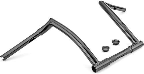 Vista 15 de WeiSen Manillar Ape Hanger de 12 pulgadas, barra de mango de alambre fácil de 1-1/4 pulgadas compatible con Harley Sportster Dyna Softail 1984-2024