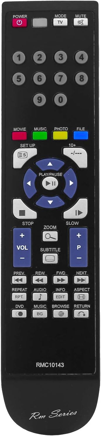 RM Series Replacement Remote Control for Xenta PDM05H-MEDIA-PLAYER