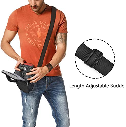 Caden CN1076D1-2BK Dslr/Slr Camera Shoulder Bag Case With Adjustable Shoulder Strap thumb #6
