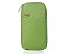 ONOR-Tech Multi-Functional Fashion Ticket Passport Credit Card ID Document Organizer Holder Bag Purse Travel Pouch Case Cover (Green)