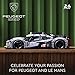 LEGO Technic Peugeot 9X8 24H Le Mans Hybrid Hypercar 42156 Collectible Race Car Building Kit for Adults and Teens, 1:10 Scale Racing Car Model, Gift for Motorsport Fans