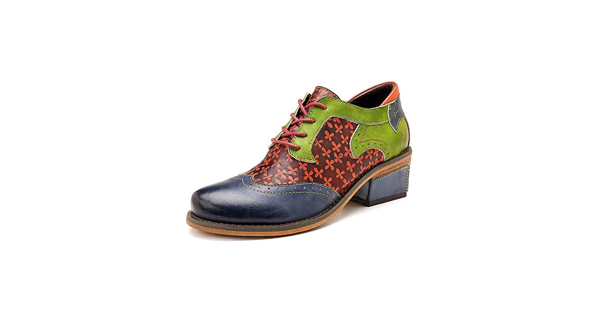 Amazon.com | CrazycatZ Women's Leather Oxford Shoes