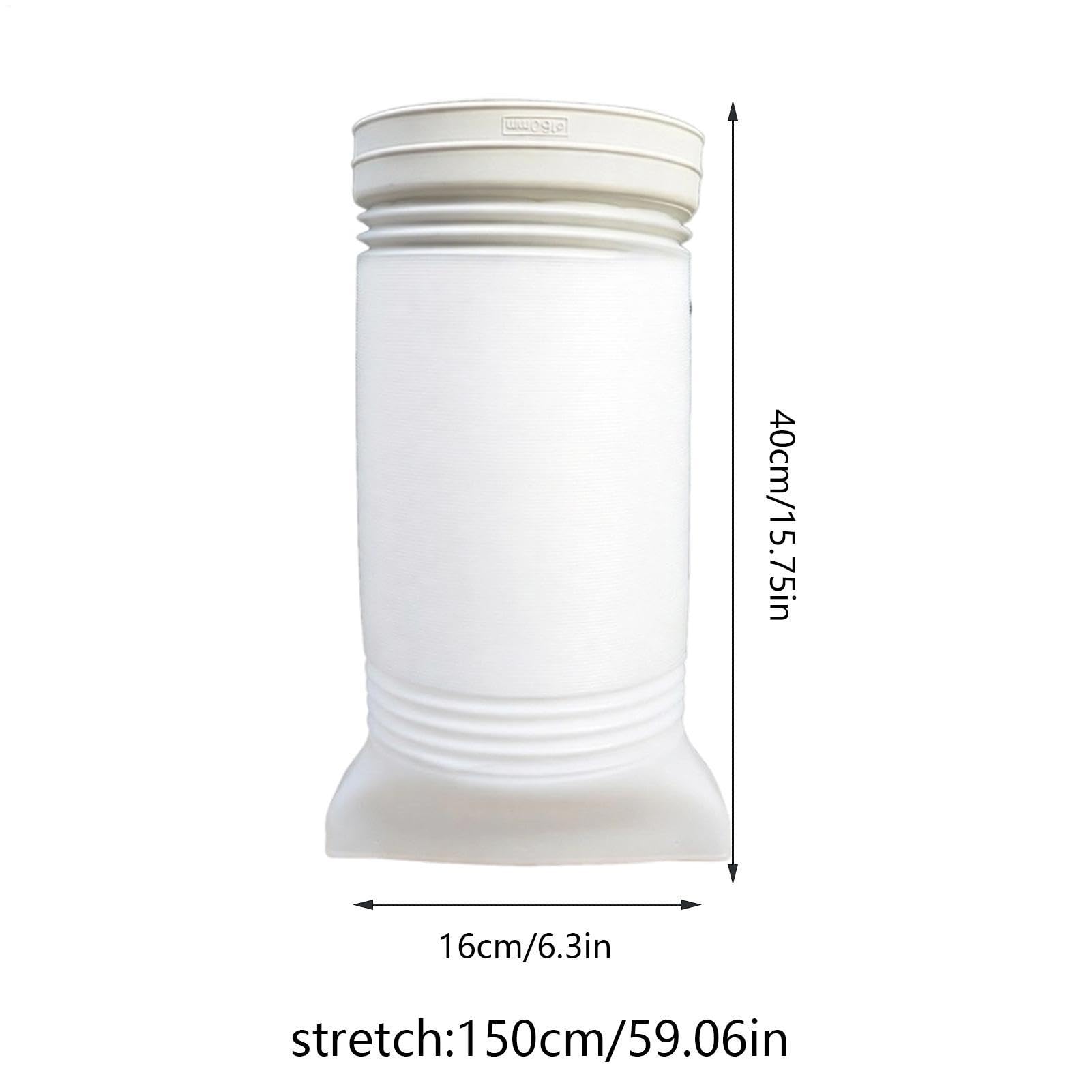 Tubo di scarico mobile da 150 ml, tubo di prolunga universale flessibile | Tubo di scarico per impianti per finestre, ufficio, camera da letto, soggiorno, camper,