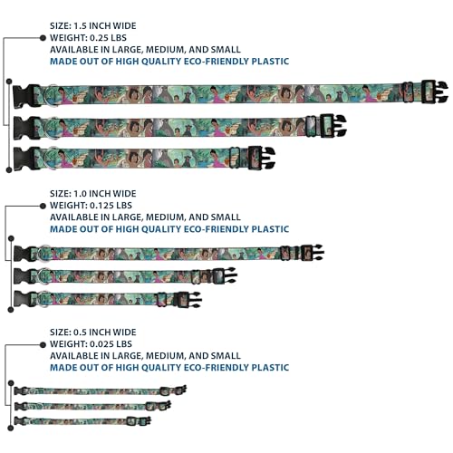 Collier Le Livre de la Jungle Buckle Down ajustable avec boucle plastique - 4