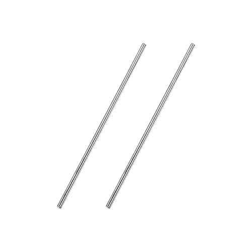 Miniatura 11 de uxcell Varilla redonda sólida de acero inoxidable 304 de 0.118 in x 7.874 in para manualidades de bricolaje - 2 piezas