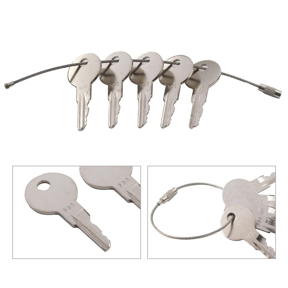 GZYF 5PCS Keys Replace PK556, Keys Compatible with For New Holland
