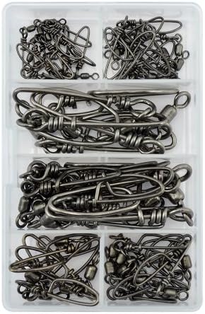 American Fishing Wire Mighty-Mini Stainless Steel Snap Swivel Kit