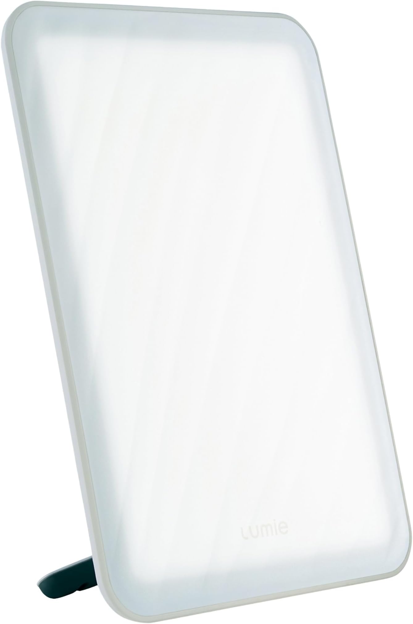 Vitamin L Light Therapy Lamp - Portable, Slim Design - 10,000 Lux Daylight Lamp - Detachable Stand, Cool White LEDs & Rippled Diffuser - Portrait or Landscape