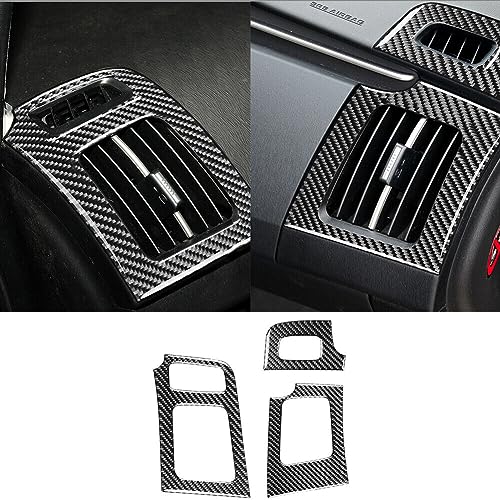 25Pcs Carbon Fiber Interior Full Kit Set Cover Trim Compatible with Toyota Prius 2012-2015