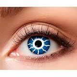 Boland - Farbige Motiv Kontaktlinsen, 2 Stück, Wochenlinsen ohne Sehstärke, Alltag, Karneval, Mottoparty