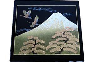 Yamazaki Mataichi Shoten Mouse Pad Makie Matsu-ni Tsuru