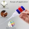 PAGOW Glue Micro Tips, 100 PCS Precision Micro-Tips, Glue Extender Applicator for Dispensing Adhesive Dispensers Crafting, Great Work with CA Building Stick, Handmade Craft Tissue Model Projects