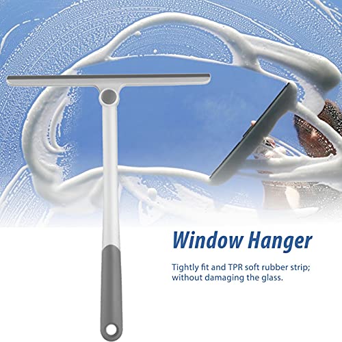 Douchewisser zonder boren trekker douche raamwisser douchewisser reinigingsgereedschap voor badkamer spiegel raam… - Image 6