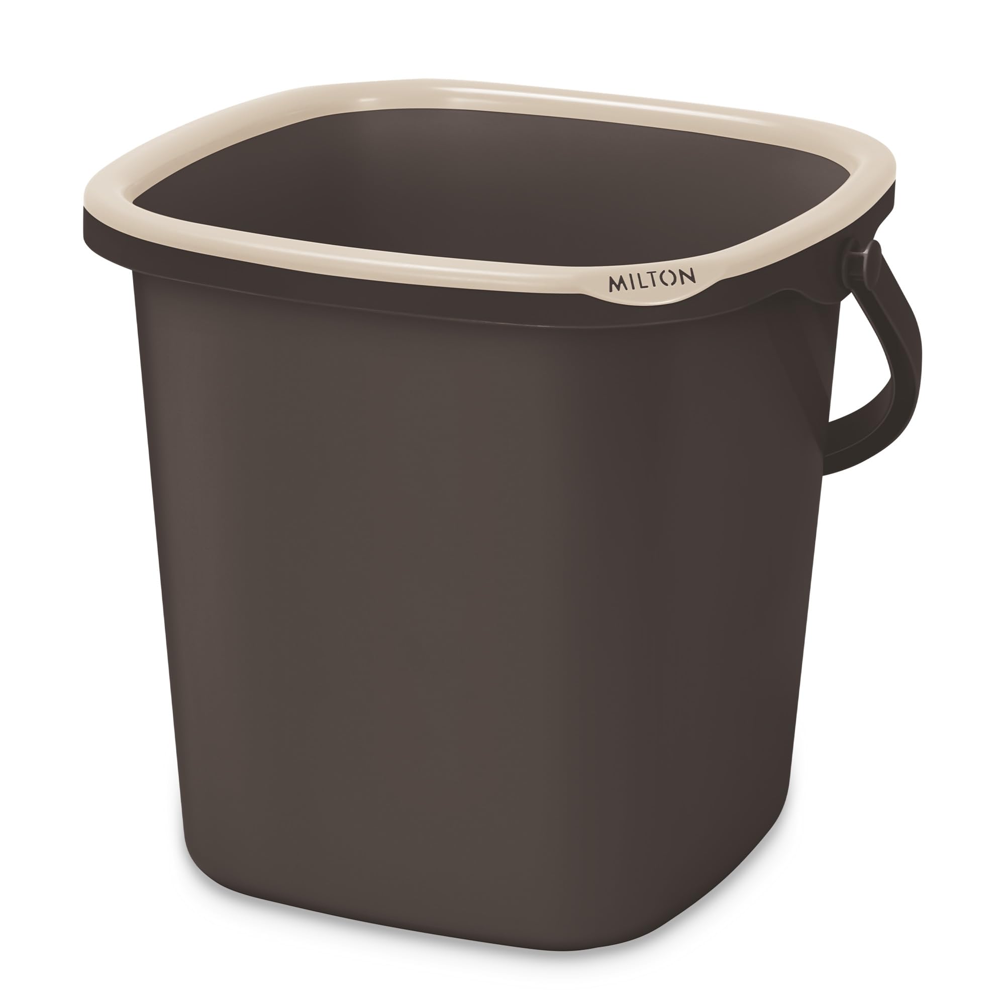 Milton Swish Plastic Bucket with Handle, 25 litres, Brown | Home | Bathing | Storage | Bathroom | Multipurpose | Easy to Carry (B0CYH5GL64) Amazon Price History, Amazon Price Tracker