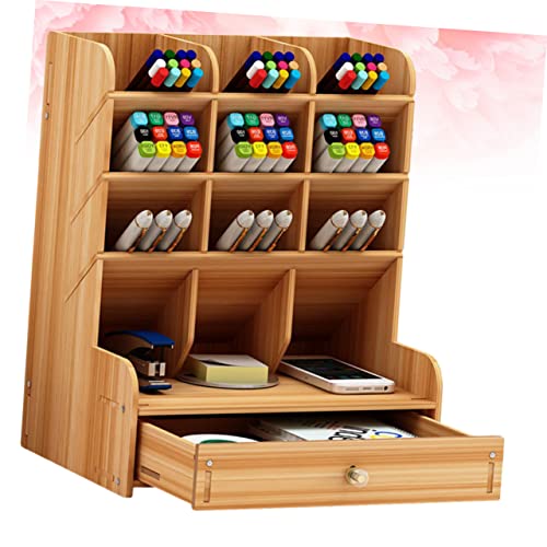 Boîte crayons en bois design moderne pour optimiser la maison - 5