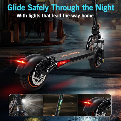 800W E-Scooter with Seat & 35 Mile Range