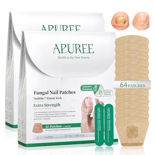 APUREE Fungal Nail Patches Extra Strength: True 1% Tolnaftate |