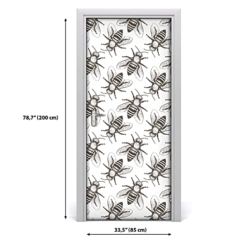 Masquer les défauts d'une cloison avec le panneau de porte abeilles - 3