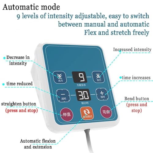 Image of Ankle rehabilitation device, electric ankle extension trainer, plantar flexion (40) + dorsiflexion (40) full-angle training, suitable for ligament injury, fracture, ankle muscle strain(Automatic)