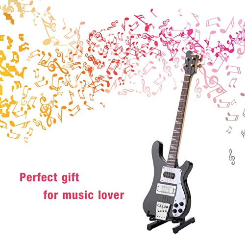 Petite guitare miniature pour décoration de bureau - Les Beatles, Paul McCartney, John Lennon, RIngo Starr, George Harrison Petite guitare miniature pour décoration de bureau – Image 7