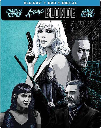 Atomic Blonde Exclusive Steelbook (Blu-Ray+DVD+Digital)
