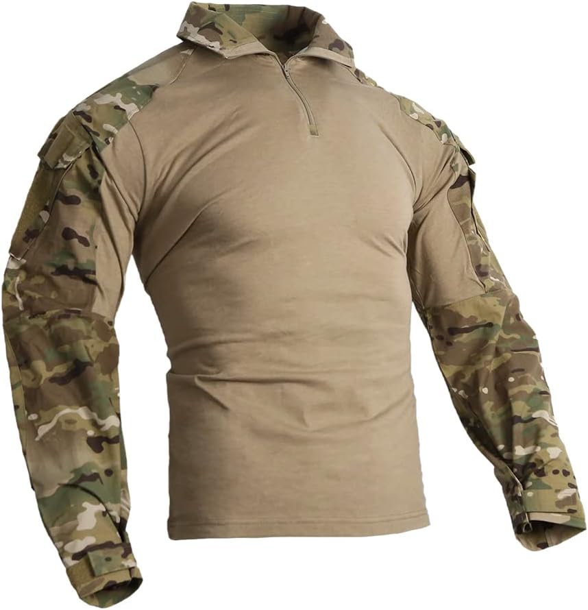 EMERSONGEAR Upgraded Version G3 Combat Shirt,Tactical Hiking Hunting Fishing Long Sleeve Camo Shirts for Men - Image 5
