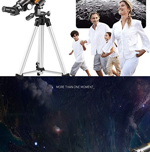 Image of Telescopes, Telescope for Adults, Professional Zoom Astronomical Telescope Outdoor 150X Refraction Deep Space Moon Viewing with Photo Clip Binoculars
