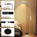 LED Floor Lamp – 36W Super Bright Standing Lamp with Remote & Touch Control, 350° Adjustable Head, Stepless Dimming & Color Temperature (3000K–6000K), Eye-Caring Light for Living Room, Bedroom, Office