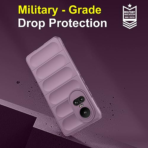 Image of amazon basics Back Case Cover for Oppo Reno 10 5G (Silicone Lavender)