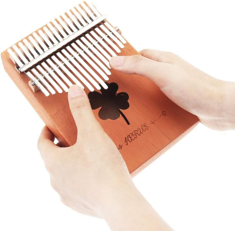 Mini Doigt Kalimba Pouce Piano 17 Touches Kalimba Mini Planche Unique Acajou trèfle Ton Trou Pouce Piano Clavier… - Les Beatles, Paul McCartney, John Lennon, RIngo Starr, George Harrison Mini Doigt Kalimba Pouce Piano 17 Touches Kalimba Mini Planche Unique Acajou trèfle Ton Trou Pouce Piano Clavier… – Image 5