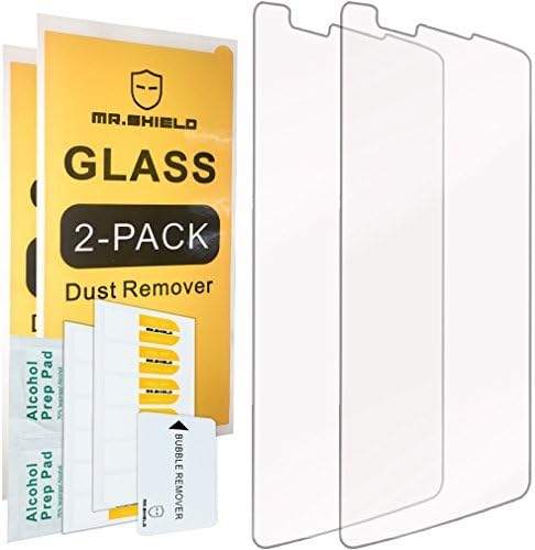 Mr.Shield [2-PACK] Designed For LG Phoenix 2 [Tempered Glass] Screen Protector with Lifetime Replacement