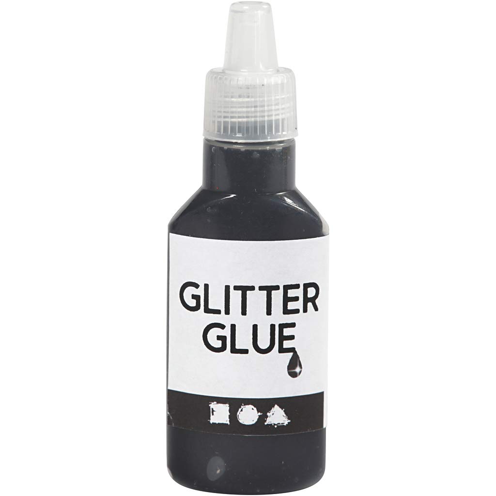 Colla glitter, bianco olografico, 25ml
