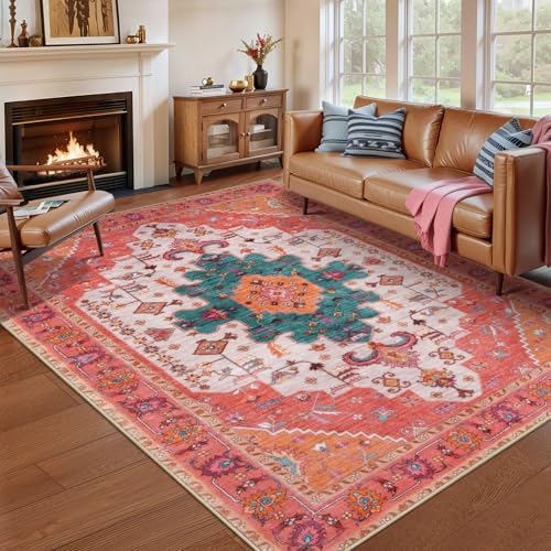 Ciicool 5x7 Area Rug Washable Large Soft Non-Slip for Living Room Bedroom