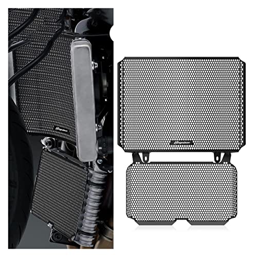 Grade do radiador GSX1300R Motorcycle Radiator Guard Grille Oil Cooler Guard Protector Para Suzuki G