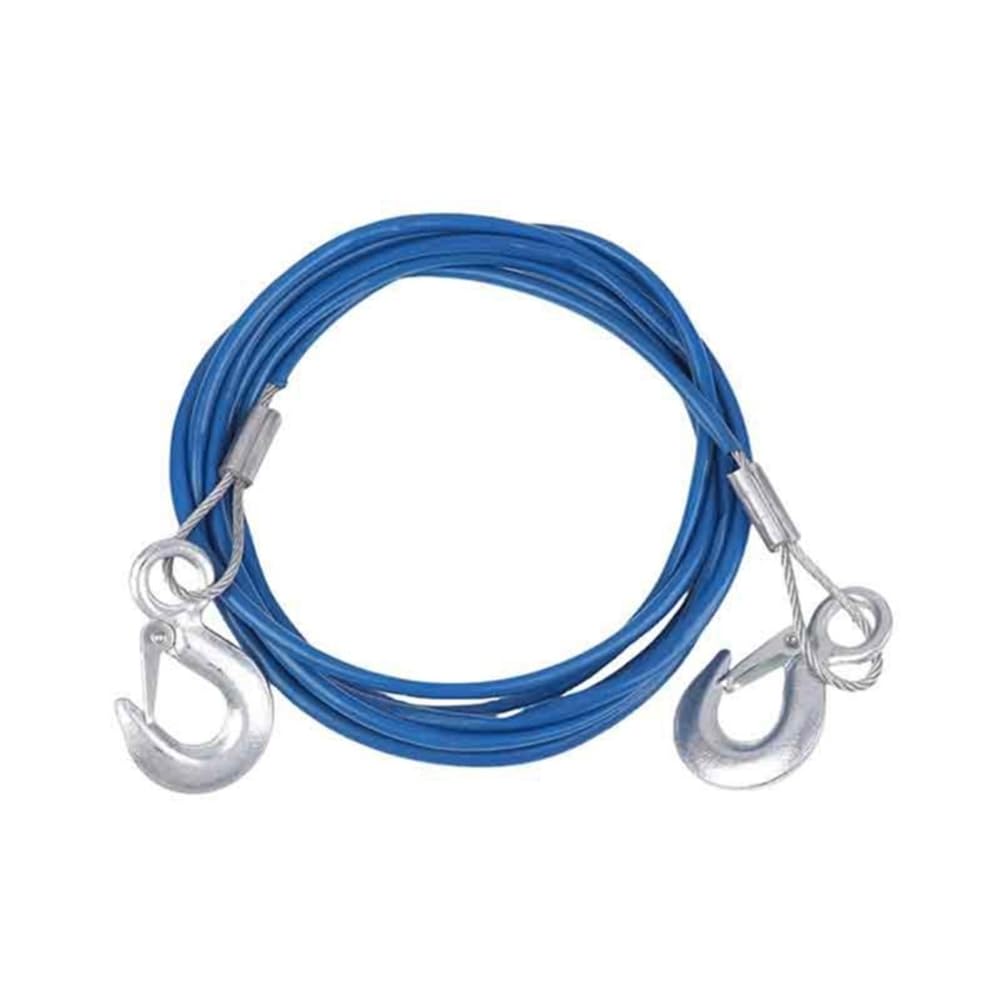 Cuerda de remolque para coche soluciona averías con cable de acero 8
