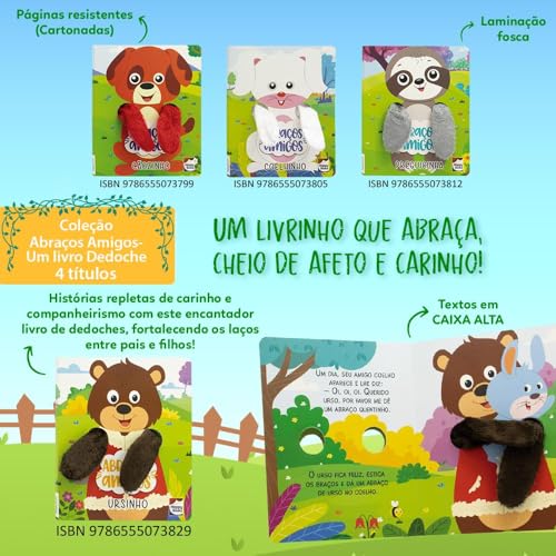 Abraços Amigos - Um Livro Dedoche: Cãozinho