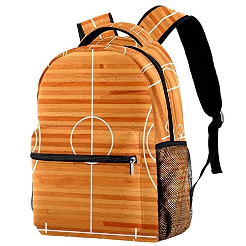 Sac de basket-ball géométrique avec porte-bouteille pour enfants