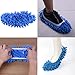 YINUOWEI 5 Pairs/10 pcs Washable Dust Mop Slippers Shoes Cover Soft Washable Reusable Microfiber Cleaning Mop Slippers Floor Dust Hair Cleaners Multi-Function Cleaning Shows Cover