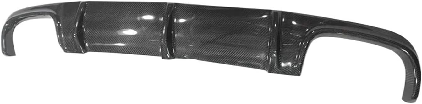 Car Rear Bumper Lip Diffuser Spoiler Body kit Compatible for Mercedes -Benz E-Class W211 E55 E63 AMG Sedan 4-Door 2002-2006 Carbon Fiber
