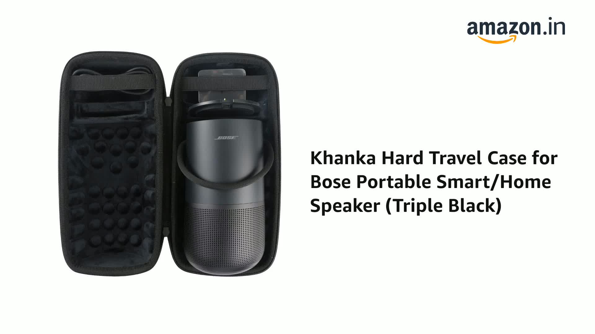 Amazon.in: Buy Khanka Hard Travel Case for Bose Portable Smart