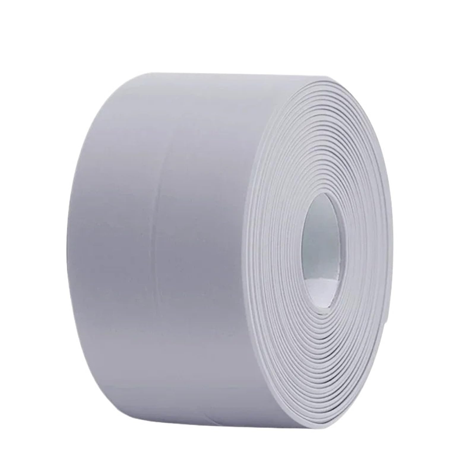 Nastro sigillante, Adesivo da Parete Autoadesivo for Striscia igienica, Nastro sigillante for Bagno, 2 Rotoli(Gray,3.2cm)