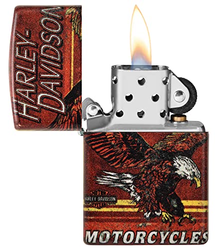 Zippo Harley-Davidson Eagle 540 Color Pocket Lighter miniatura 5