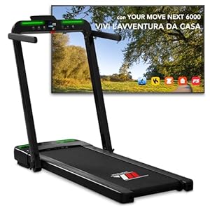 YM Kinomap Zwift Bitgym Elektrische loopband, inklapbaar, 16 km/u, 3-in-1, voor hardlopen en wandelen thuis, ruimtebesparend, Bluetooth en interactieve app, Kinomap Zwift Bitgym Fithome